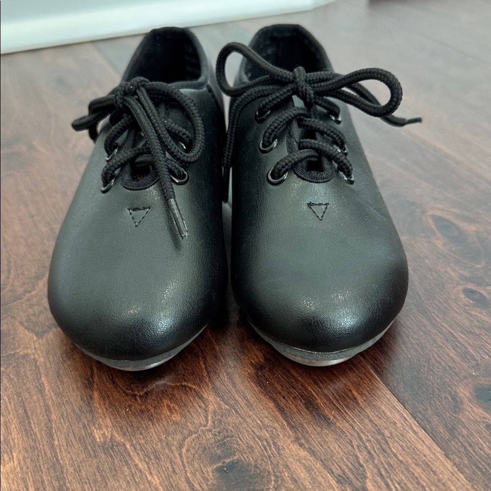 Revolution Dancewear Girls Black Tap Dance Shoes, size 12.5 - Picture 4 of 8